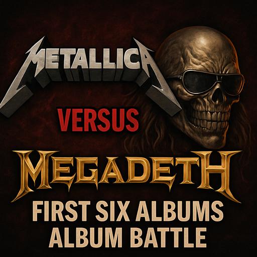 Episode 528-First 6 Metallica Vs Megadeth Album Battle
