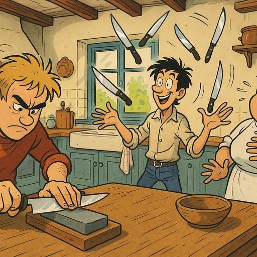 FS296 Chat der langen Messer