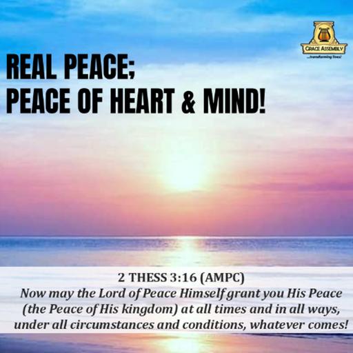 Real Peace, Peace of Heart and Mind!/Pastor Femi Paul/Testimony & Thanksgiving Service
