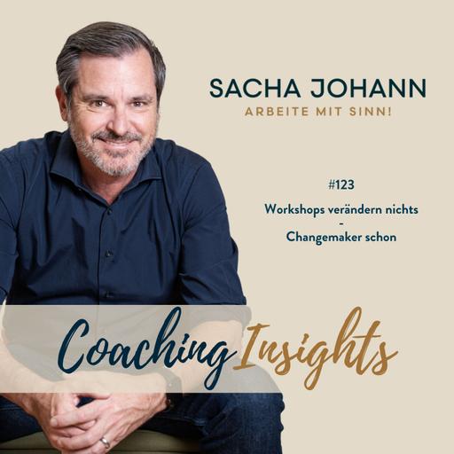 Workshops verändern nichts – Changemaker schon.