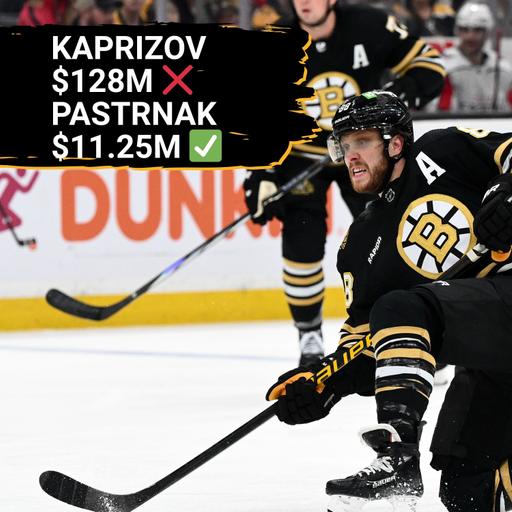 Kaprizov Turns Down $128M - Pastrnak’s Deal Looks Even Better
