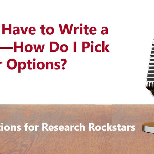 Help! I Have to Write a Survey—How Do I Pick Answer Options?