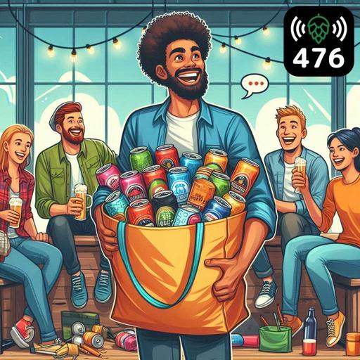 Soju, brewery swag, and ice ice... baby.