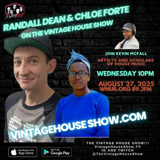 Kevin Mega McFall hosts Artist Randall Dean and Scholar Chloe Forte LIVE in the WNUR studio