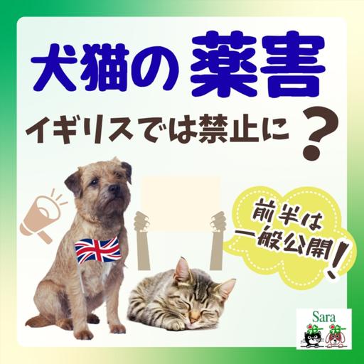 #1015. 犬猫の薬害：英国では使用禁止が求められてる薬がある？