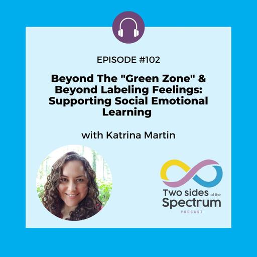 Beyond The "Green Zone" & Beyond Labeling Feelings: Supporting Social Emotional Learning with Katrina Martin