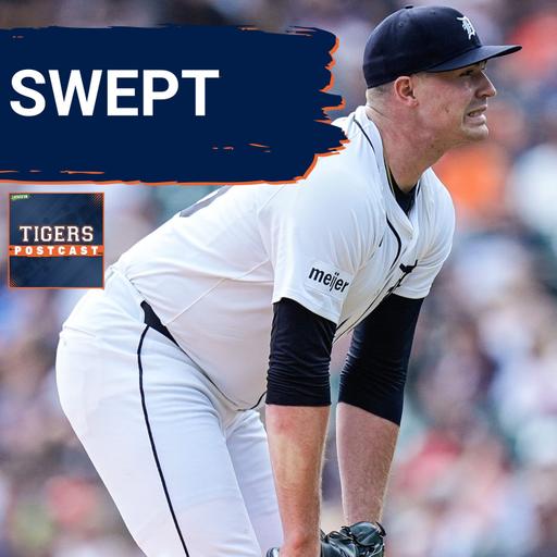 TIGERS POSTCAST: SWEPT! Detroit Tigers LOSE AGAIN To Cleveland Guardians, Lead Down To 3.5 Games