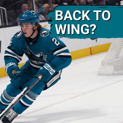 Will Smith SHOCKINGLY Moved Back to Wing | Is Michael Misa the NEW 2C for Sharks?