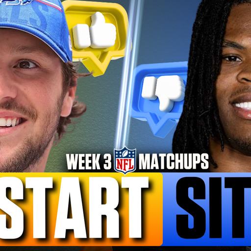 Week 3 Must-Start Matchups | Fantasy Football 2025