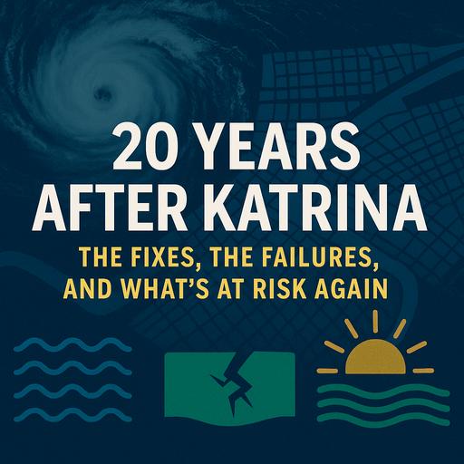 20 Years After Hurricane Katrina: The Fixes, the Failures and What's at Risk Again with Dr. Andrew Rumbach