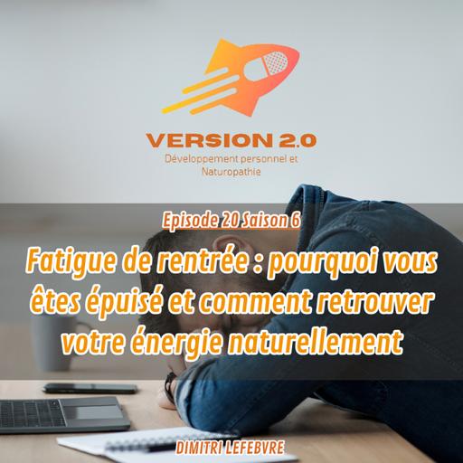 Fatigue de rentrée : pourquoi vous êtes épuisé et comment retrouver votre énergie naturellement