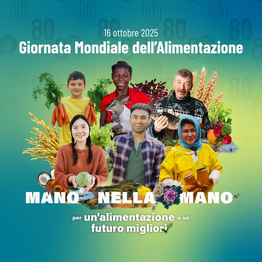 Giornata mondiale dell'alimentazione 2025 - Annuncio di servizio pubblico
