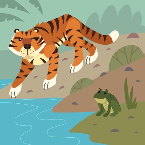 Soo Tam, the Tiger and the Little Green Frog-Storytelling Podcast:E325