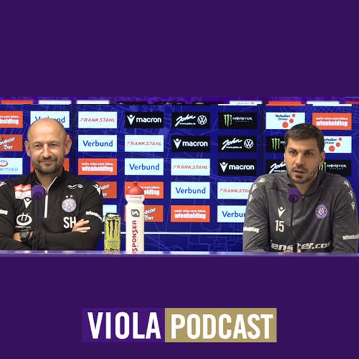 Vor SK Rapid - Austria Wien: PK mit Stephan Helm und Aleksandar Dragović (09/2025)