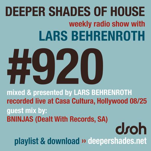 #920 Deeper Shades of House
