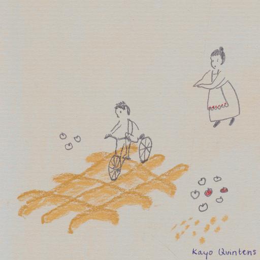 Wim houdt zijn wafel