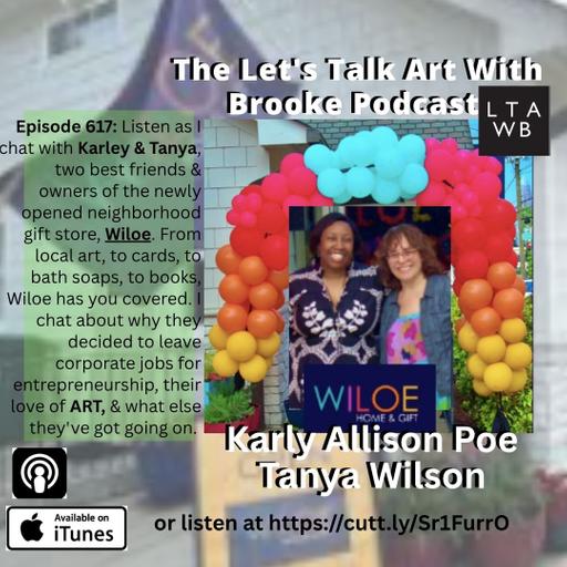 Check out my chat with Karly & Tanya of Wiloe, the COOLEST Art & Gift store on Central Ave