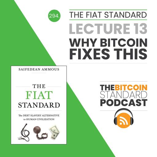 294. The Fiat Standard Lecture 13: Why Bitcoin Fixes This