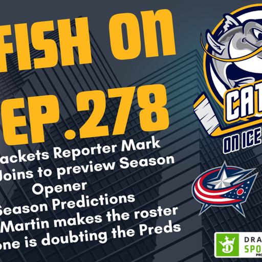 #278-Columbus Blue Jackets at Nashville Predators Season Opener Preview, Opening Night Roster Analysis