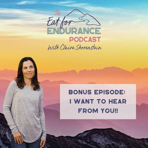 Bonus episode: I want to hear from YOU!