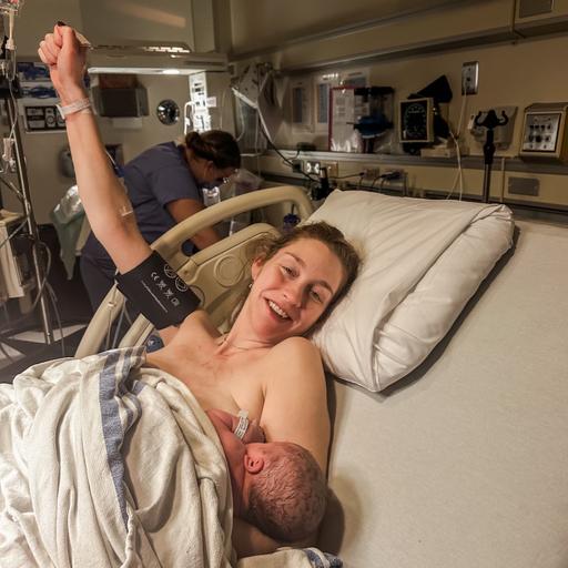 Episode 424 Chloe's 65-hour VBA2C in Canada to a 9-lb Baby After a CPD Diagnosis + Placenta Previa