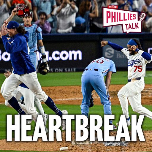 Brutal end to the season as Phillies eliminated by Dodgers in NLDS