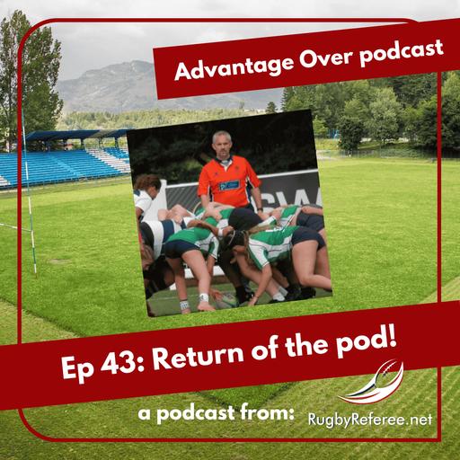 The pod returns