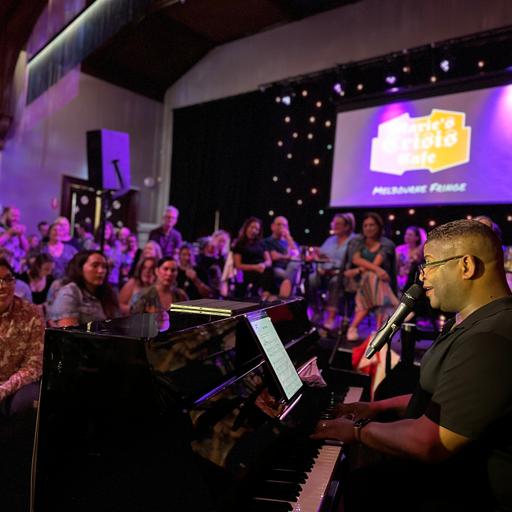 Inside a showtunes sing-along bar, and composer Fritz Hart's unsung career