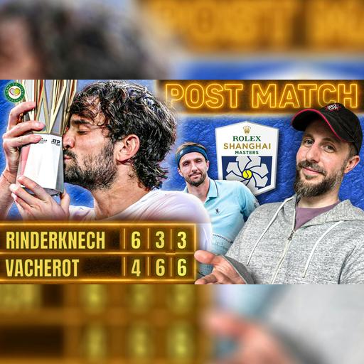 Vacherot WINS Shanghai Masters 2025 🏆 Defeats cousin Rinderknech 🥹 Post Match Reaction