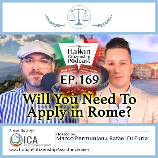 Will you have to apply for Italian Citizenship in Rome? Applying in Italy vs The USA in 2025