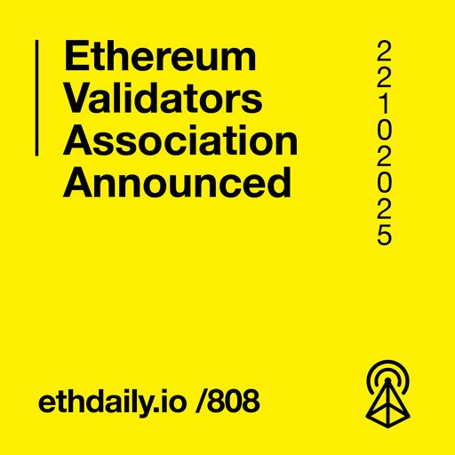 Ethereum Validators Association Announced
