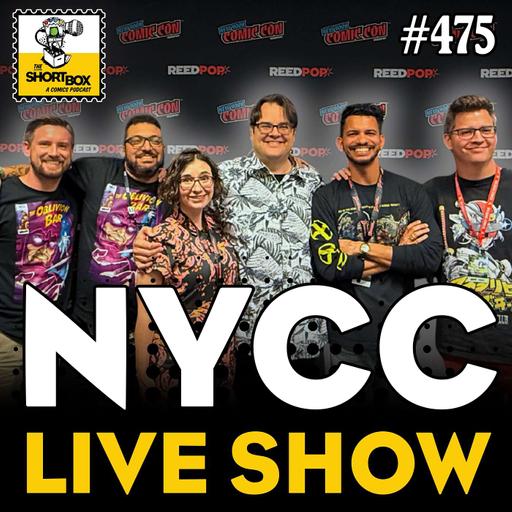 Live Comic Podcast Show at NYCC 2025: The Short Box meets Comic Book Couples Counseling meets The Oblivion Bar meets Off Panel