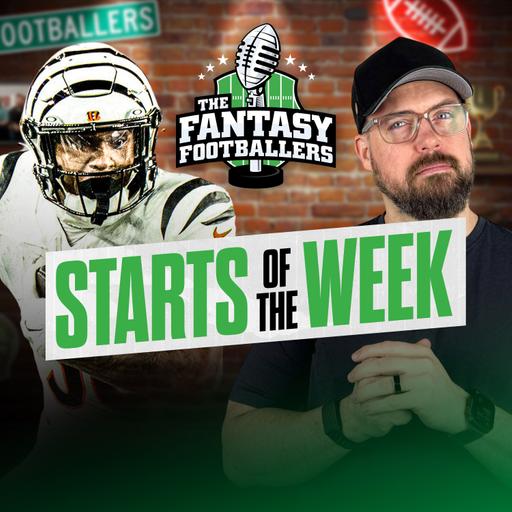 Starts of the Week + Week 8 Breakdown, Big Bye Decisions - Fantasy Football Podcast for 10/23