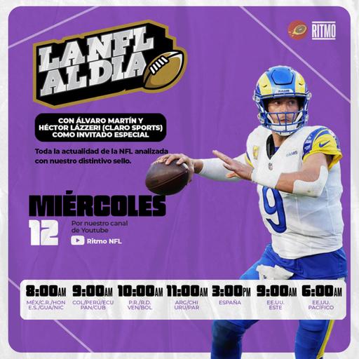 La nueva fórmula de los Rams (¡y mucho más!) 🏈 LA NFL AL DÍA #31 | Álvaro Martín