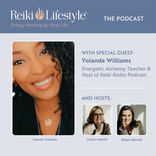 What happens when ancient goddesses and sacred wisdom reveal themselves through Reiki?