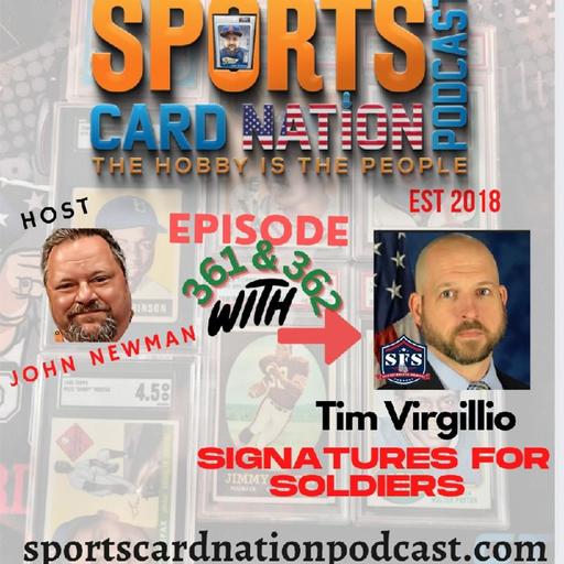 Tim Virgilio of Signatures for Soldiers "Hobby Helping for Good" E361