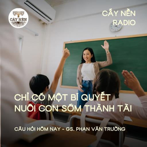 Chỉ có một bí quyết nuôi con sớm thành tài | GS Phan Văn Trường | Giọng đọc: Đặng Hằng | CNR