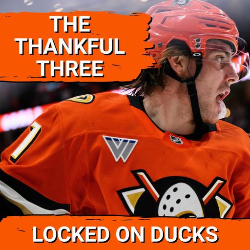 THANKFUL: Anaheim Ducks' Lukáš Dostál, Leo Carlsson, and Chris Kreider ENERGIZE the Locker Room