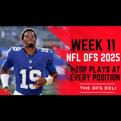 NFL Week 11: Top Plays at Every Position, The DFS Deli