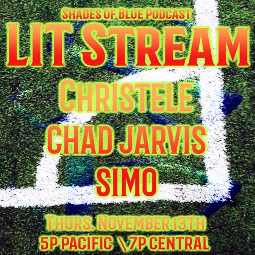 11/13 Thursday night LIT Stream w/ Christele, Chad Jarvis, and Simo