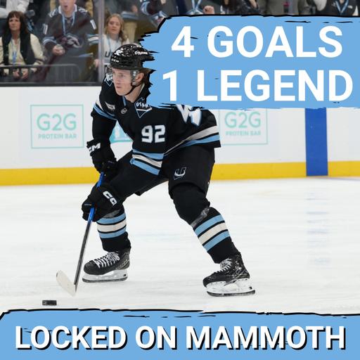 MONSTER: Logan Cooley DESTROYS Vegas With First-Ever Four-Goal Game for Utah Mammoth