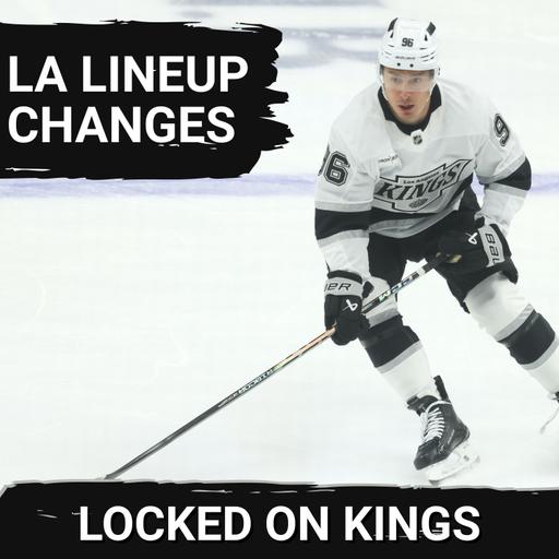 Andrei Kuzmenko returns, the LA Kings lineup is shuffled to get the offense/power play going