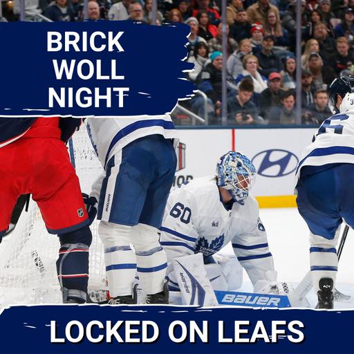 Maple Leafs get past Blue Jackets thanks to Joseph Woll's dominant performance