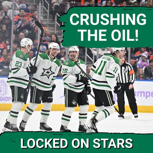 STATEMENT: Dallas Stars ANNIHILATE Oilers—Jamie Benn Hits 400 Goals, Jason Robertson Continues TEAR!