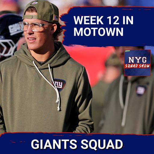 GIANTS SQUAD SHOW: Blue gets set for Detroit