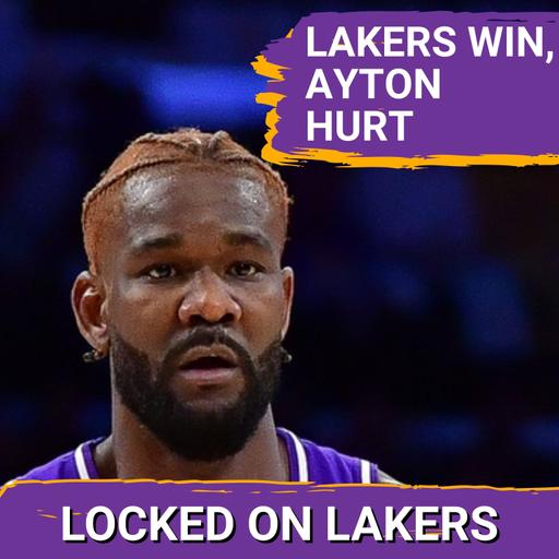 Luka Doncic Scores 33, Deandre Ayton injured in Los Angeles Lakers Sloppy Win over Jazz