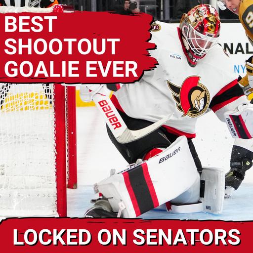 Ottawa Senators Snap Vegas Curse, Linus Ullmark's ELITE Shootout Stats + Brady Tkachuk Set To Return
