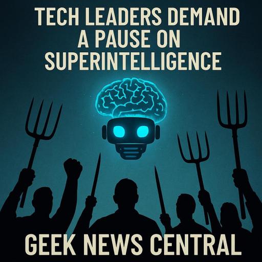 Tech Leaders Demand a Pause on Superintelligence #1849