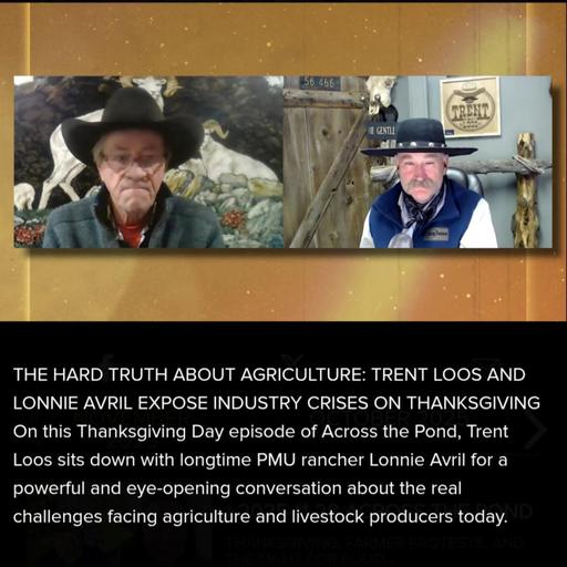 Across the Pond Nov 27, 2025 Lonny Averill from Central Alberta once stood 150 mares in PMU line.