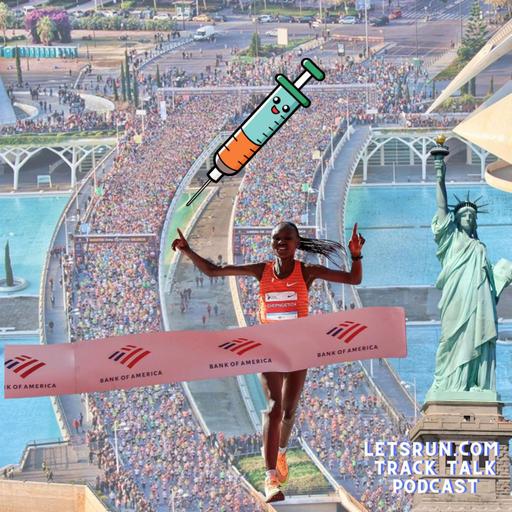 College doping scandal?, Valencia half, 7th American sub 2:09, New York City Marathon week